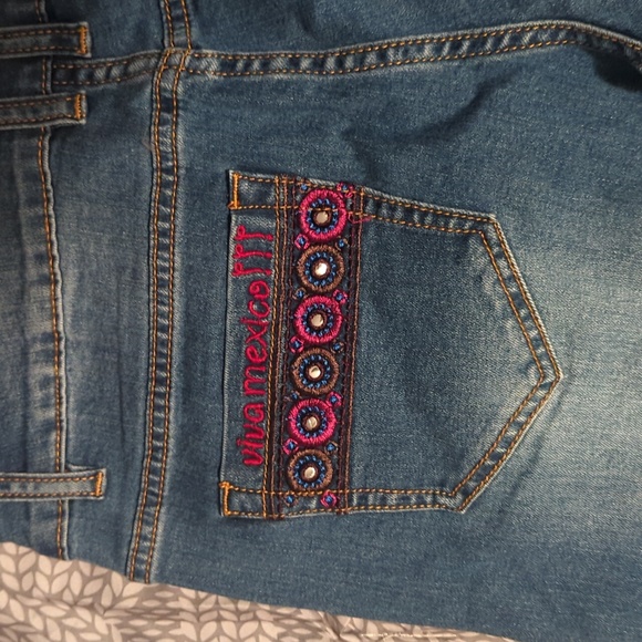 Desigual Catrina Denim Shorts - Picture 8 of 10